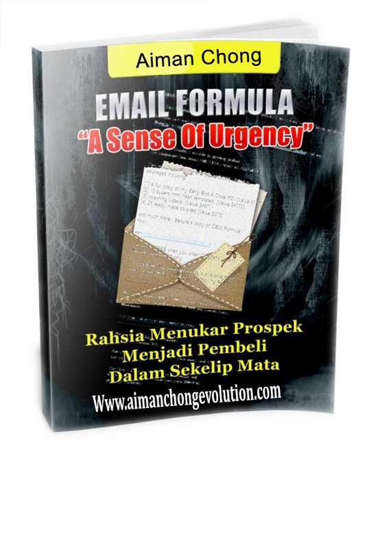 Tempahan Ebook Email Formula